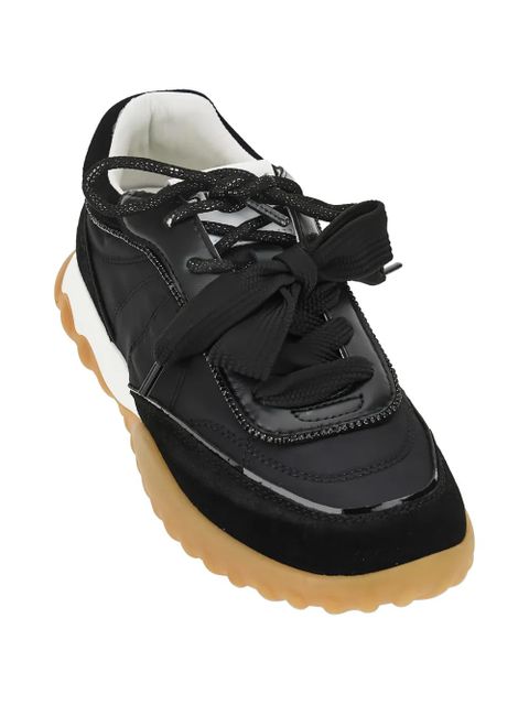 PINKO panelled bow-detail sneakers - Black - zdjęcie produktu nr 2