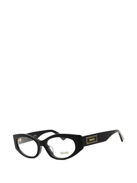 Versace oval-frame glasses - Black - zdjęcie produktu nr 2