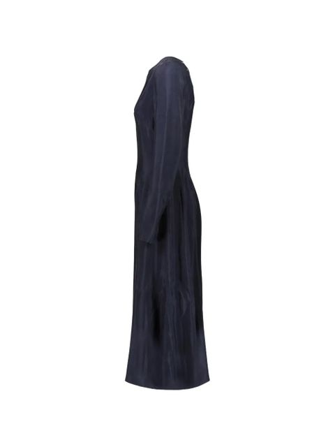 Maison Margiela long-sleeve maxi dress - Blue