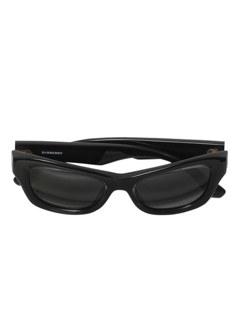 Burberry Eyewear Shield Hinge sunglasses - Black