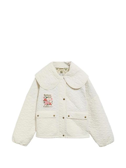 Barbour Barbour FARM Rio Lotus quilted jacket - Neutrals - zdjęcie produktu nr 1