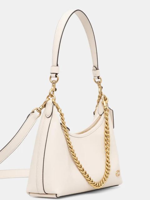 Coach torebka skórzana Juliet kolor beżowy CW640