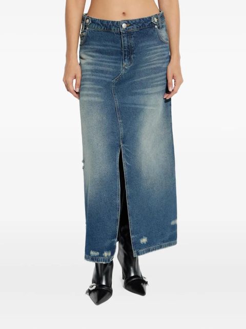 MISBHV distressed denim skirt - Blue - zdjęcie produktu nr 2