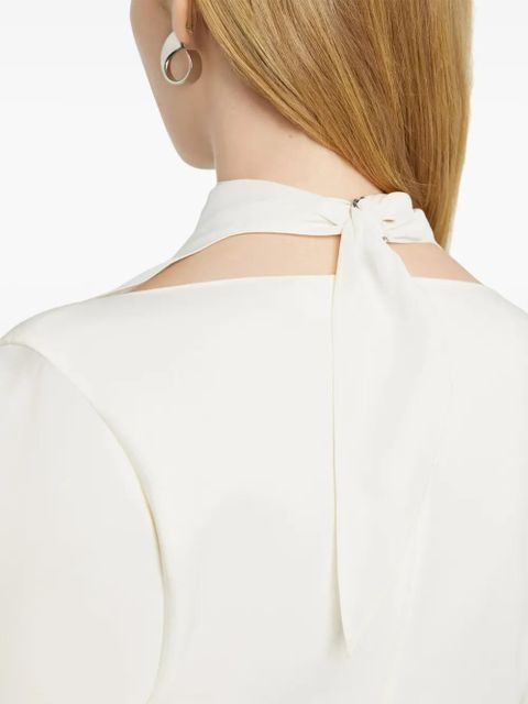 Courrèges Scarf dress - White