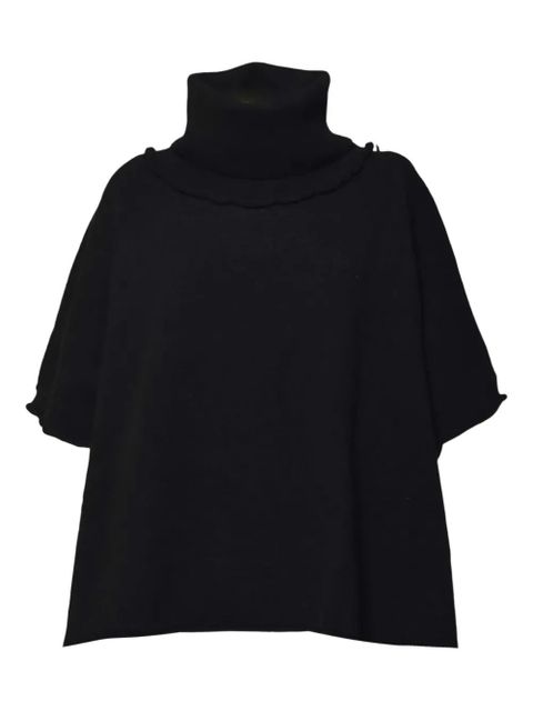 SOLOTRE roll-neck top - Black - zdjęcie produktu nr 1