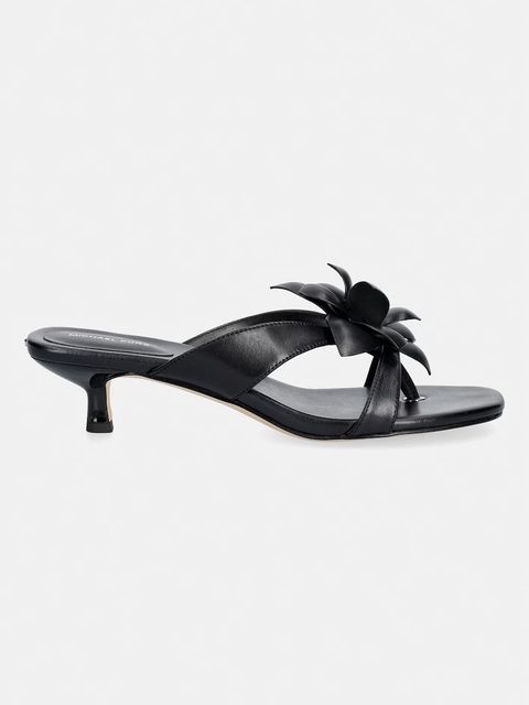 MICHAEL Michael Kors japonki damskie skórzane Jacie Kitten Sandal - zdjęcie produktu nr 1