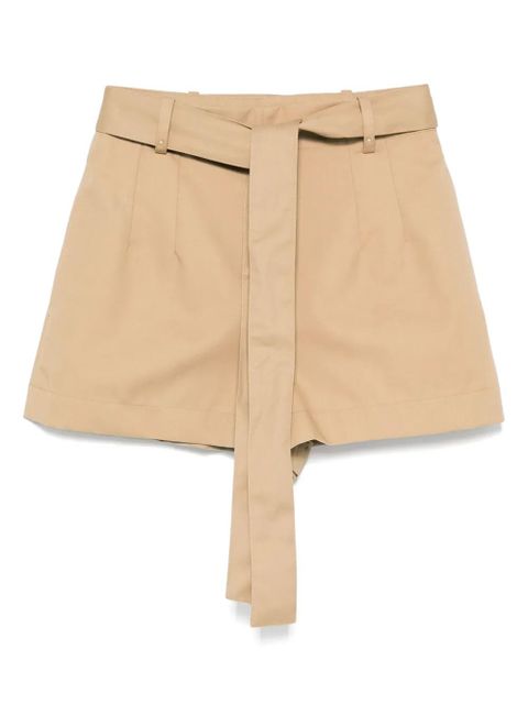 Moncler belted shorts - Brown - zdjęcie produktu nr 1