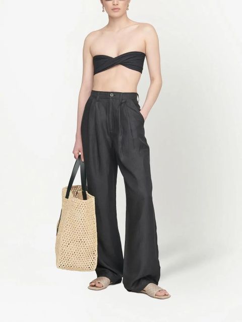 ANINE BING Rosa twist bikini top - Black - zdjęcie produktu nr 2