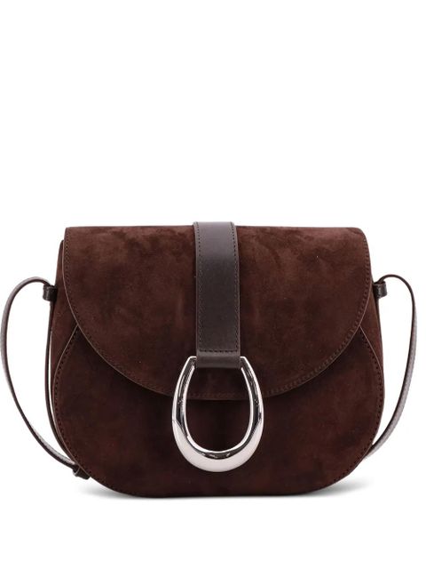 STAUD Bella Saddle flap closure crossbody bag - Brown - zdjęcie produktu nr 1