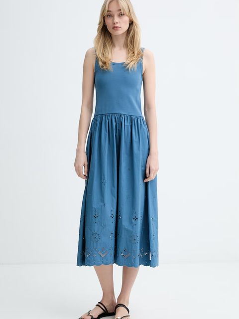 Marc O'Polo sukienka z bawełną - zdjęcie produktu nr 1