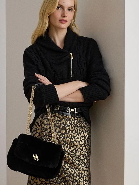 Lauren Ralph Lauren torebka kolor czarny 431980195