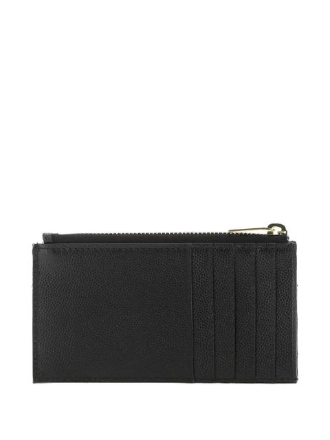 Saint Laurent Cassandre zip card case - Black - zdjęcie produktu nr 2
