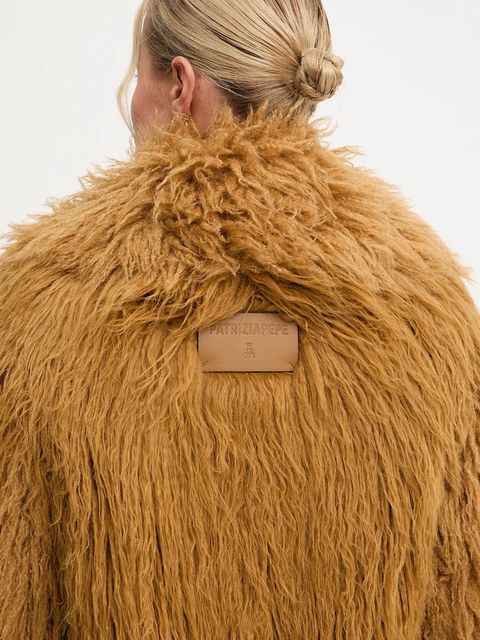 Patrizia Pepe płaszcz kolor zielony 2O0180 E078