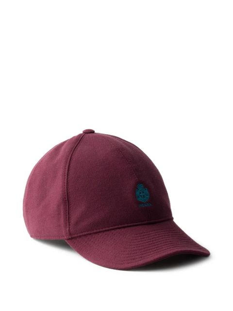 Prada old piqué baseball cap - Red - zdjęcie produktu nr 1