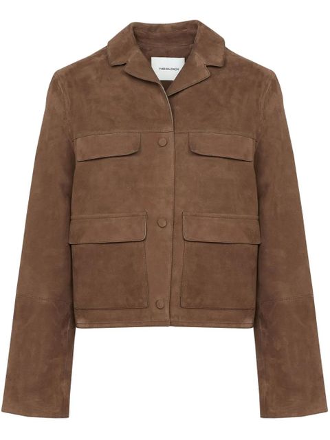 Yves Salomon leather jacket - Brown - zdjęcie produktu nr 1