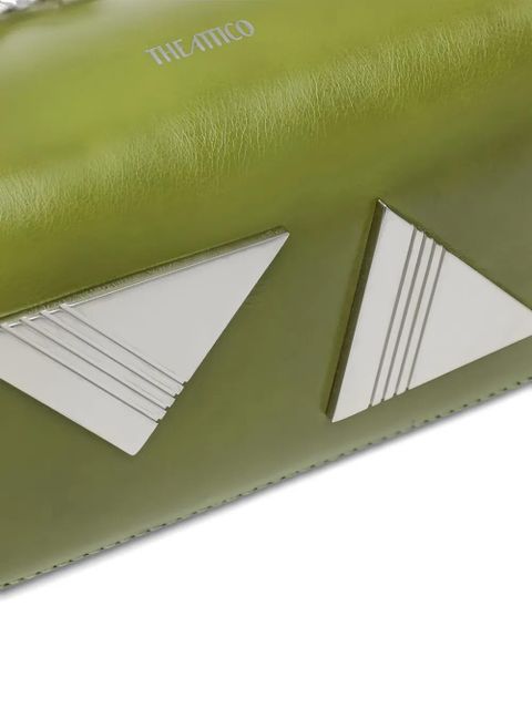 The Attico Friday top handle mini bag - Green