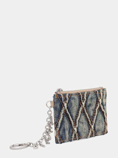 Diesel portfel CHARM-D CARD HOLDER WITH CHAIN