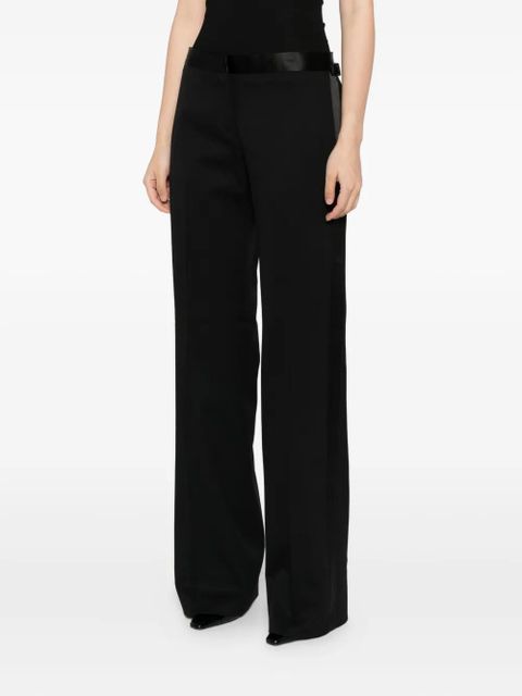 TOM FORD striped trousers - Black