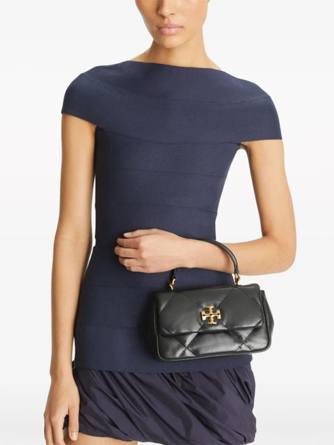 Tory Burch Kira diamond-quilted tote bag - Black