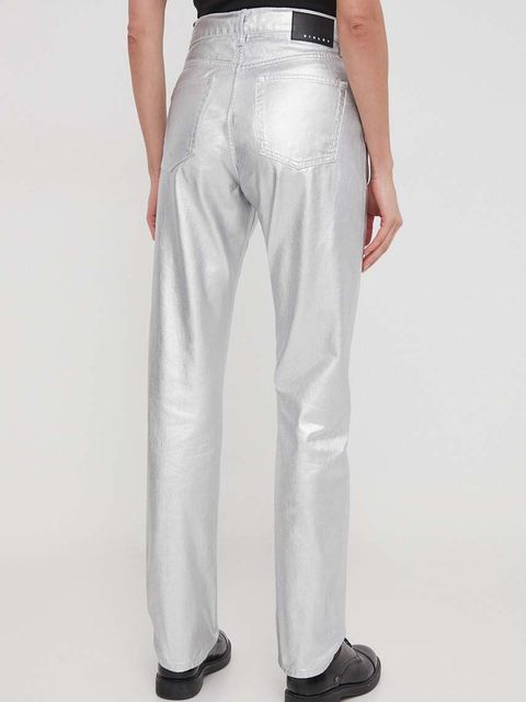 Sisley jeansy damskie high waist