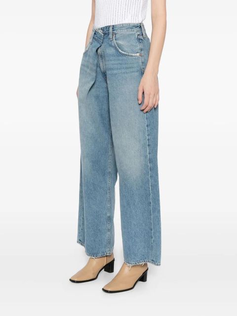AGOLDE VANA fold jeans - Blue
