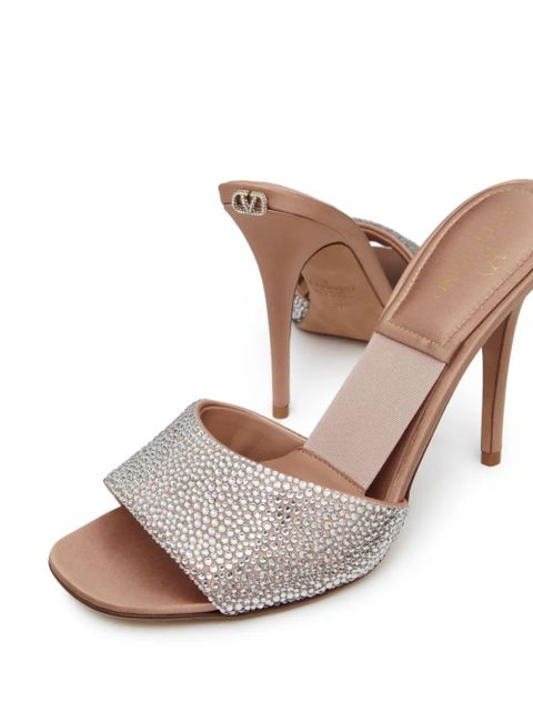 Valentino Garavani 105mm Nite-Out sandals - Silver