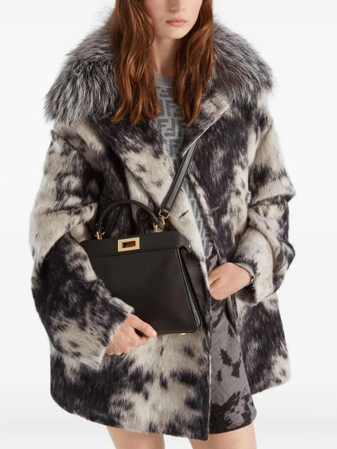 FENDI small Peekaboo ISeeU tote bag - Brown - zdjęcie produktu nr 2