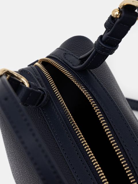 Furla torebka skórzana Double Mini Boston Bag