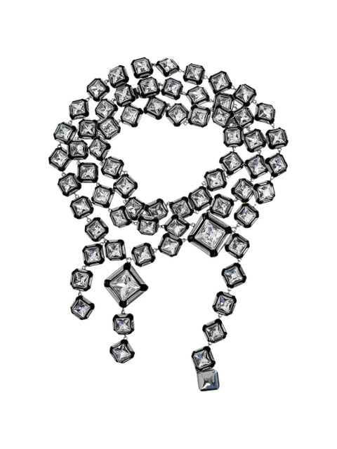 Givenchy geometric-link necklace - Silver