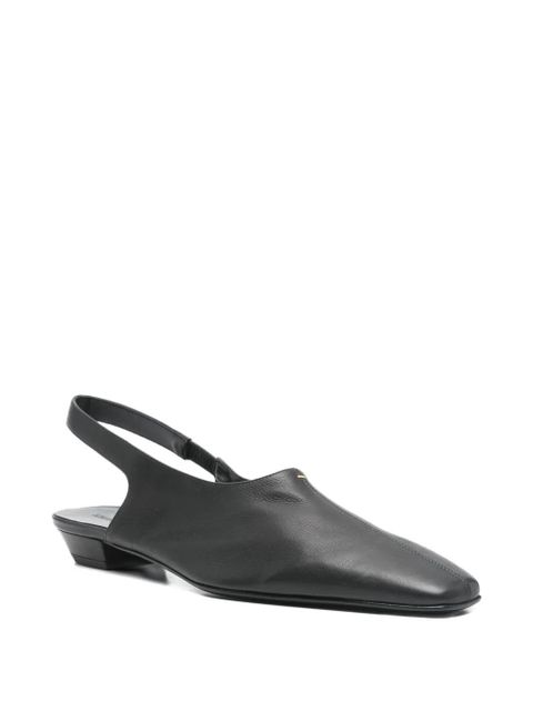 KHAITE Cecilia slingback flat pumps - Black - zdjęcie produktu nr 2