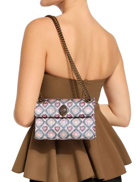 Kurt Geiger London torebka Kensington kolor beżowy 5018143609