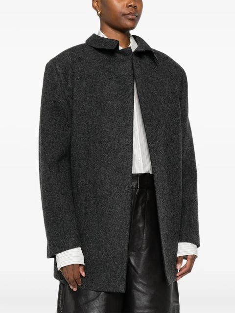 Prada open-front coat - Grey