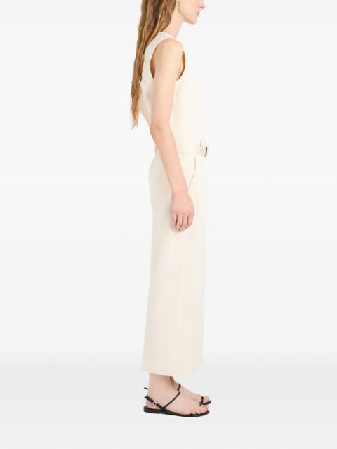 Proenza Schouler Nila belted trousers - White