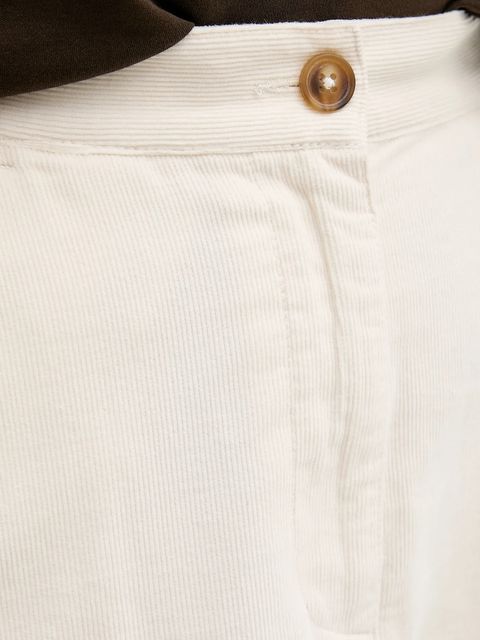 United Colors of Benetton spódnica bawełniana kolor beżowy midi rozkloszowana 494BD0058