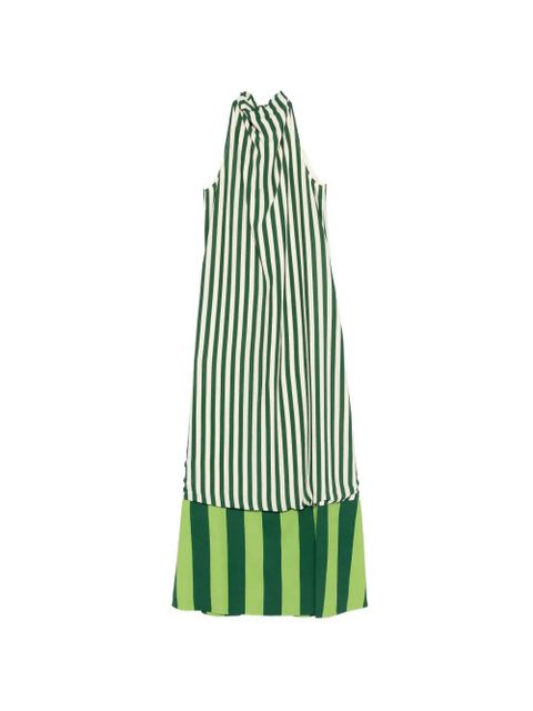 Simon Miller Mona striped midi dress - Green - zdjęcie produktu nr 1