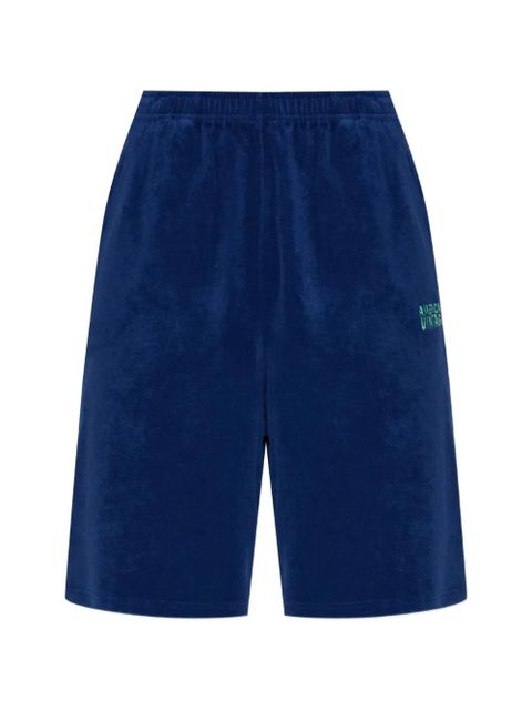 American Vintage embroidery shorts - Blue - zdjęcie produktu nr 1