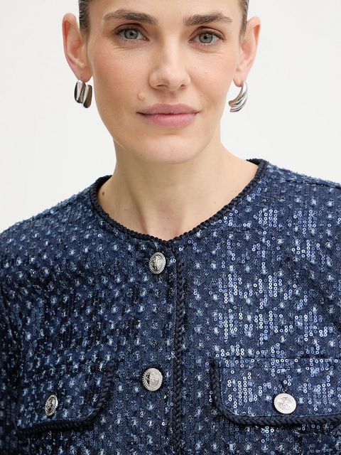 Guess kurtka ELISA kolor granatowy przejściowa W5BN0C D0771