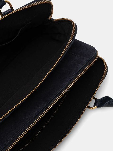 Furla torebka skórzana Giulia M Boston Bag