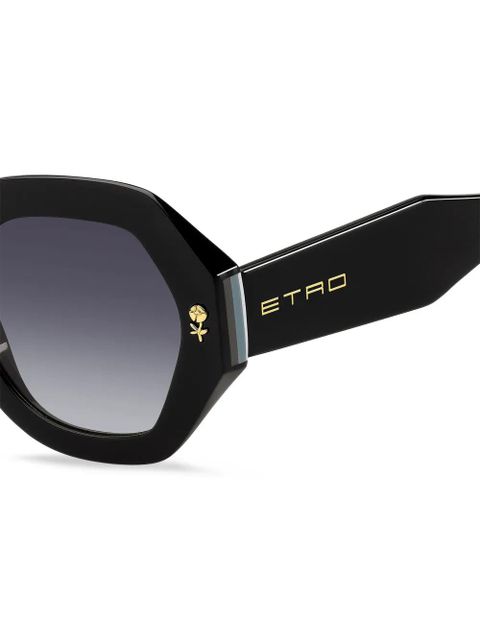 ETRO Etromania oversized-frame sunglasses - Black
