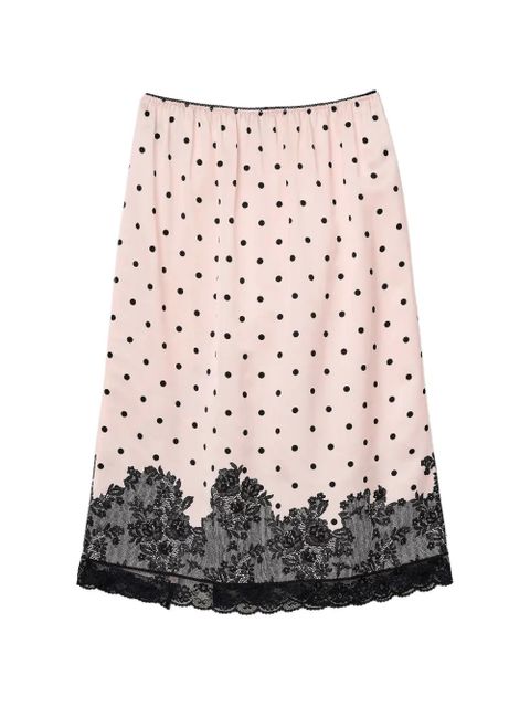 Marc Jacobs Trompe L'Oeil dots midi skirt - Pink - zdjęcie produktu nr 2
