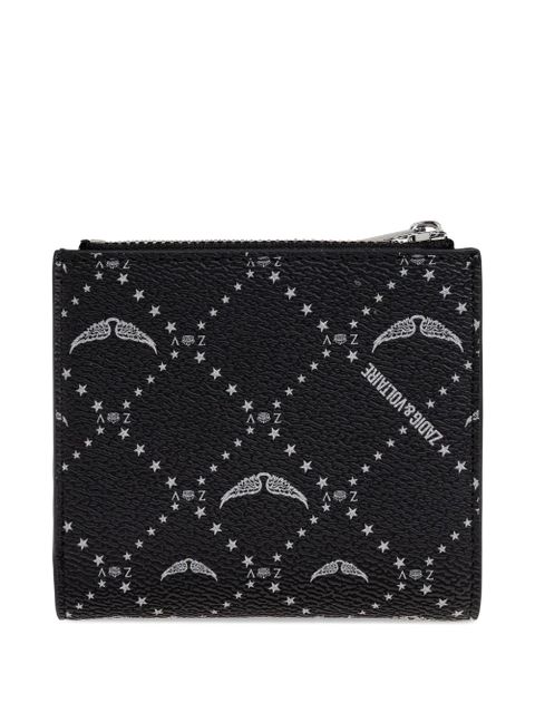 Zadig&Voltaire wings-plaque zip-around wallet - Black - zdjęcie produktu nr 2