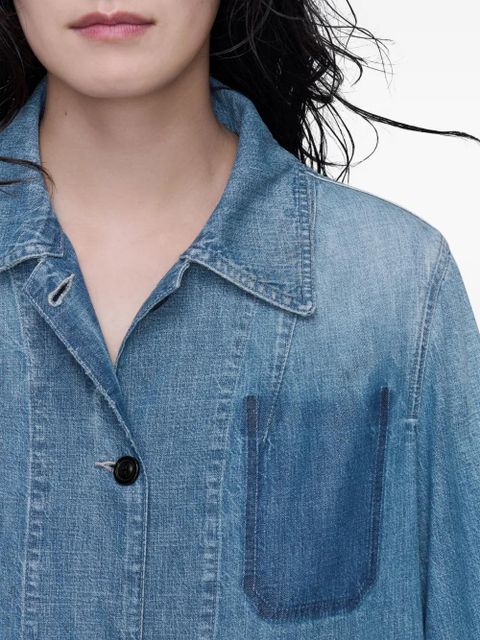 Maison Margiela denim shirt - Blue