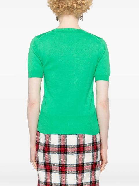 Vivienne Westwood Bea knitted top - Green