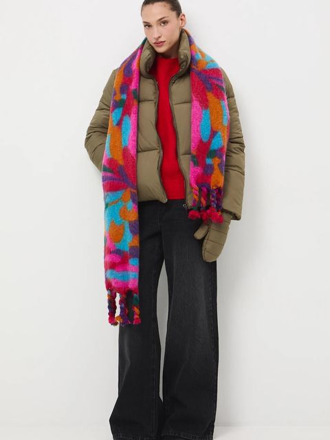 Medicine kurtka damska kolor zielony zimowa oversize - zdjęcie produktu nr 1