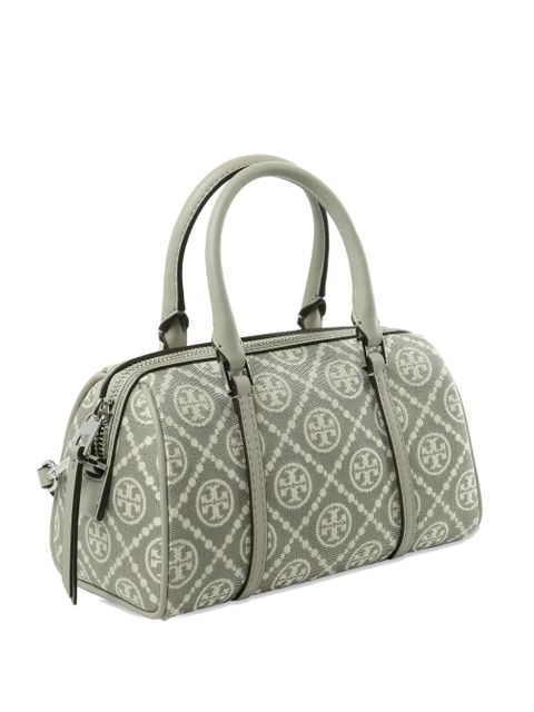 Tory Burch mini T Monogram tote bag - Grey - zdjęcie produktu nr 1
