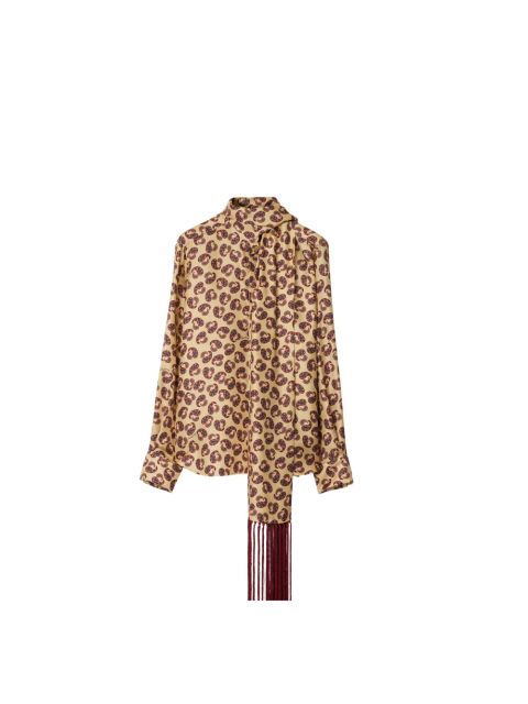 Burberry Paisley-print silk shirt - Neutrals