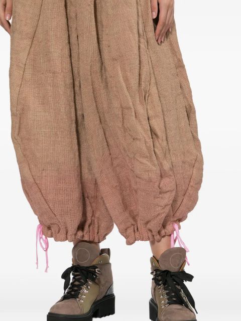 Comme Des Garçons dip-dye trousers - Neutrals