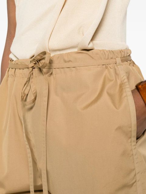 LouLou de Saison Malone drawstring pocket shorts - Neutrals