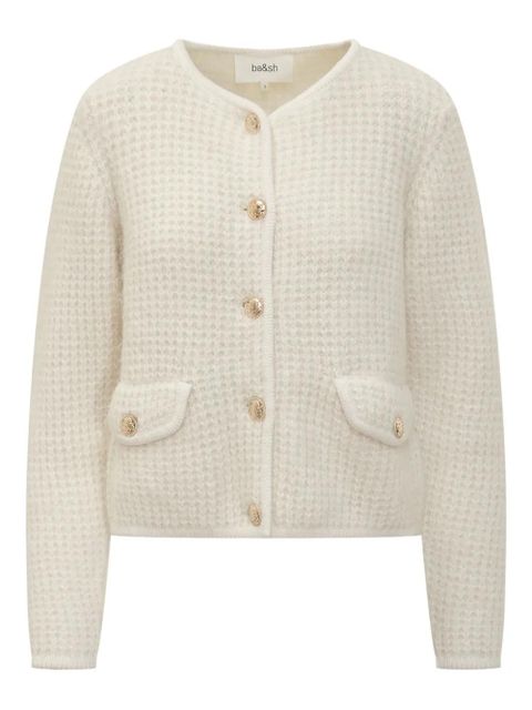 Ba&Sh Ba&Sh button harry cardigan - Neutrals - zdjęcie produktu nr 1