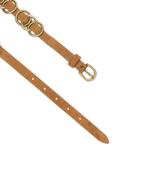 ISABEL MARANT Livo leather belt - Brown
